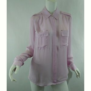 🔵White House Black Market Blouse Sz 14 NWT